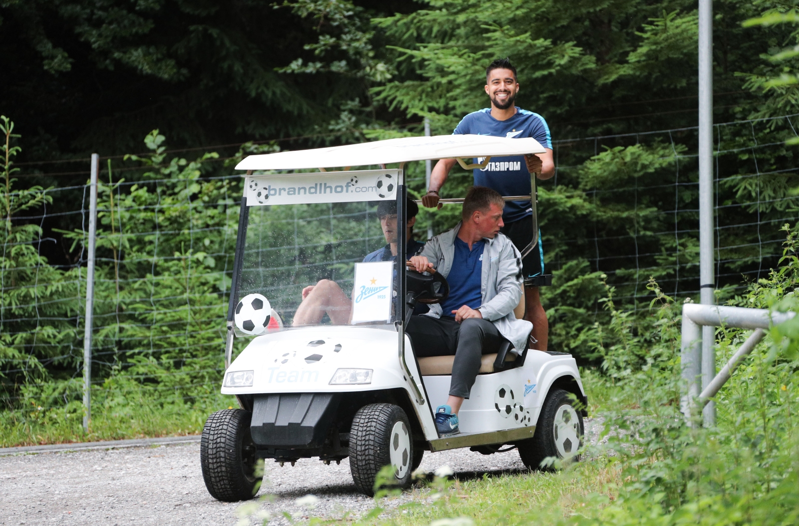 «Газпром»-тренировочные сборы в Австрии: 20 июня, вечерняя тренировка