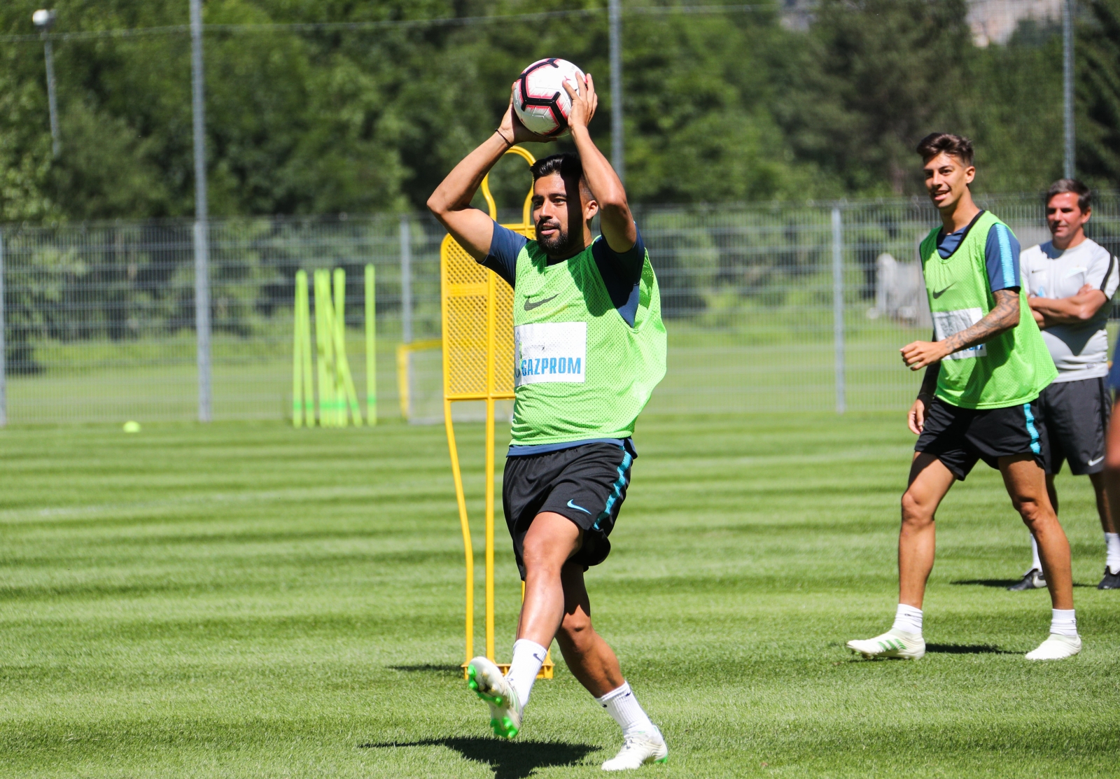 «Газпром»-тренировочные сборы в Австрии: 24 июня, утренняя тренировка