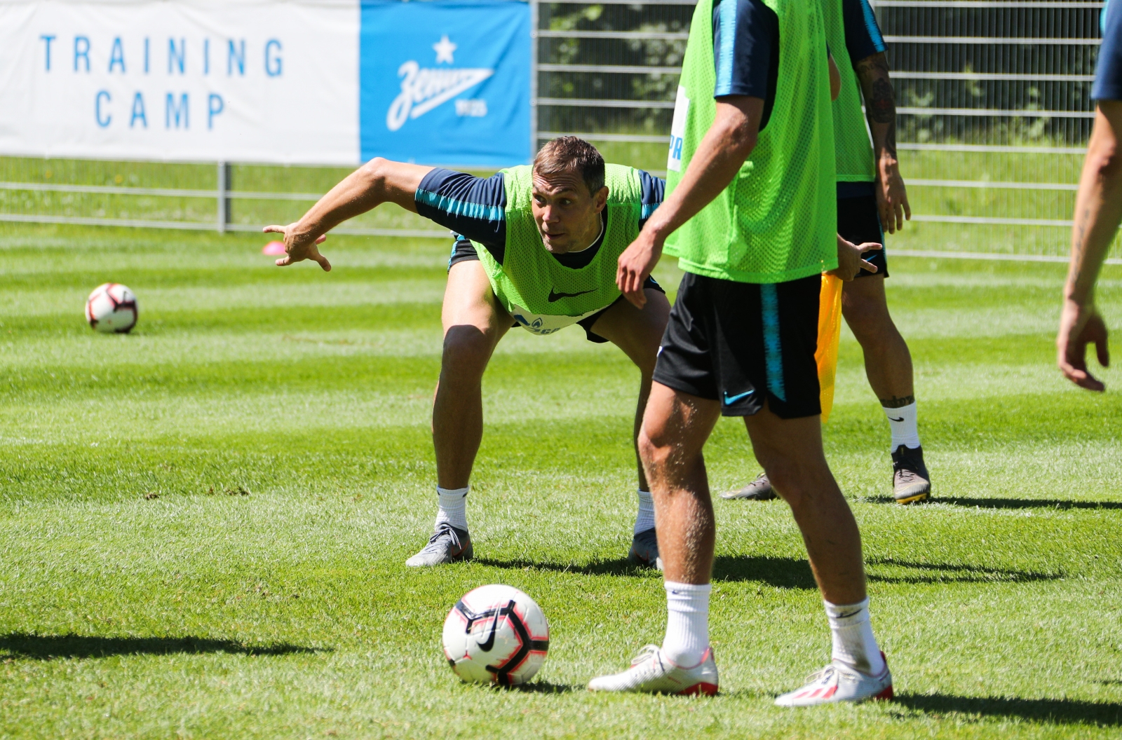 «Газпром»-тренировочные сборы в Австрии: 24 июня, утренняя тренировка