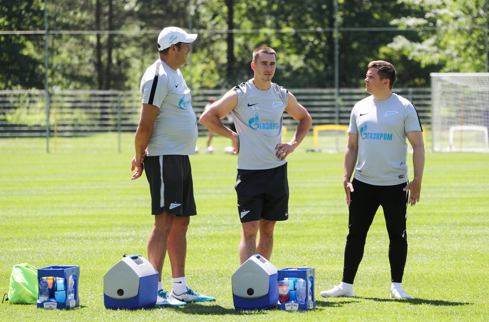 «Газпром»-тренировочные сборы в Австрии: 24 июня, утренняя тренировка