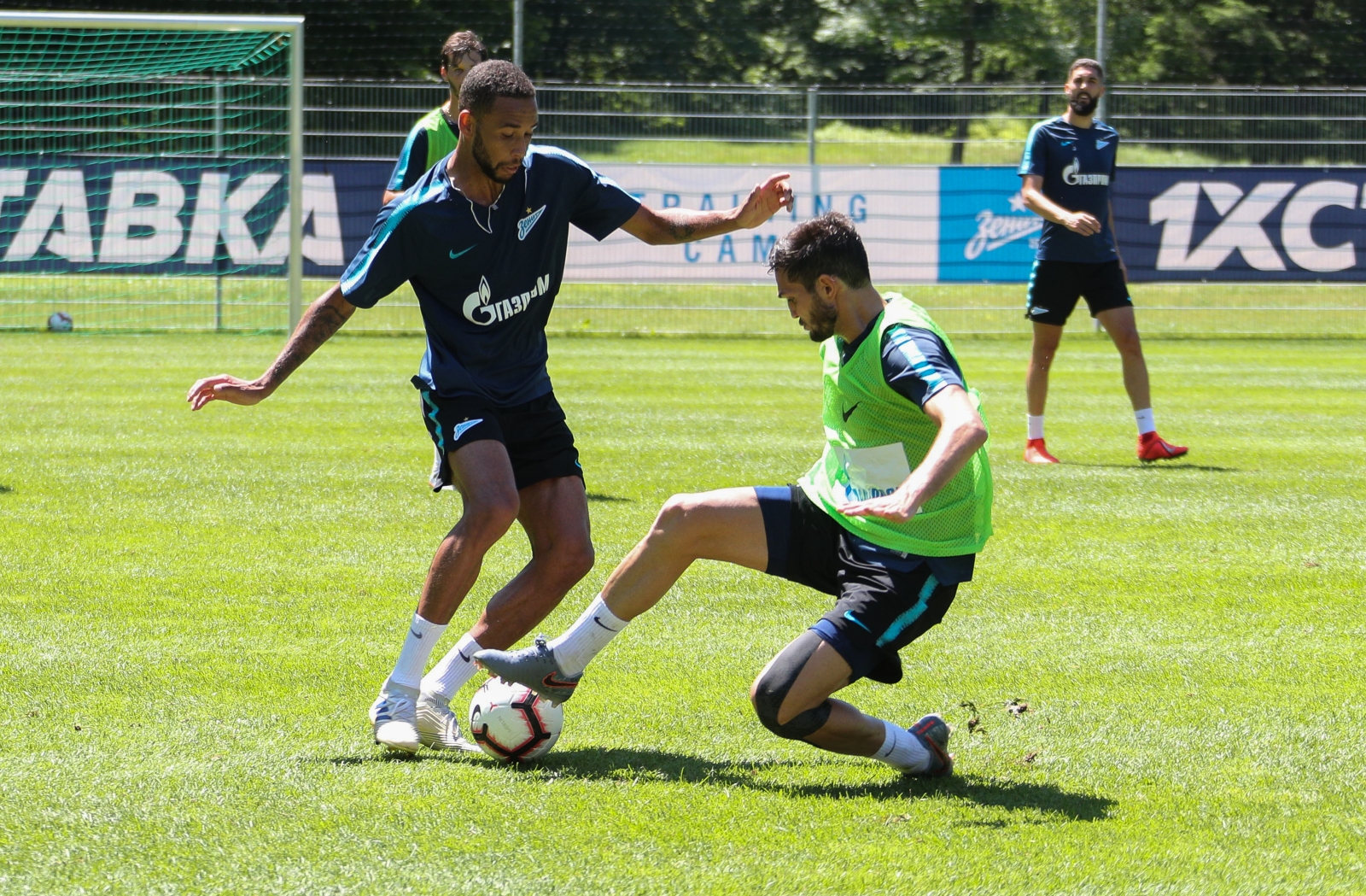 «Газпром»-тренировочные сборы в Австрии: 24 июня, утренняя тренировка