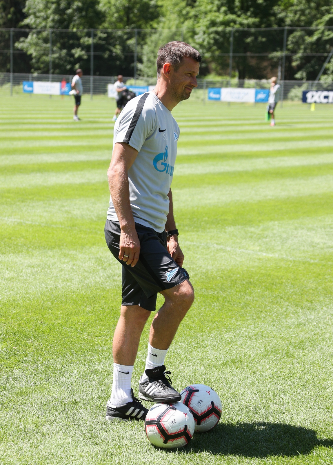 «Газпром»-тренировочные сборы в Австрии: 24 июня, утренняя тренировка