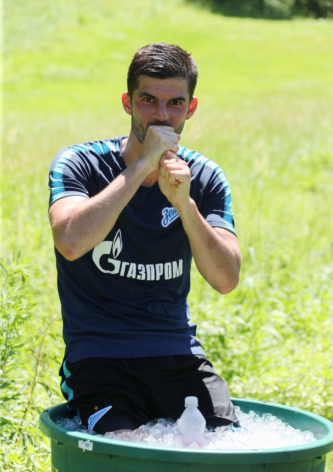 «Газпром»-тренировочные сборы в Австрии: 24 июня, утренняя тренировка