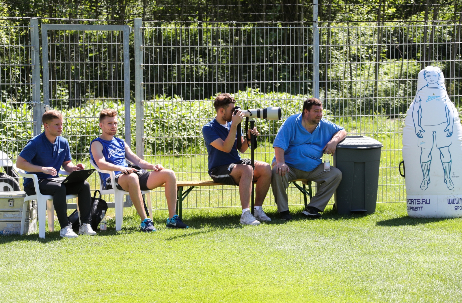 «Газпром»-тренировочные сборы в Австрии: 24 июня, утренняя тренировка