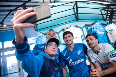 «Зенит» и Nike представляют новую игровую форму на «Газпром Арене»