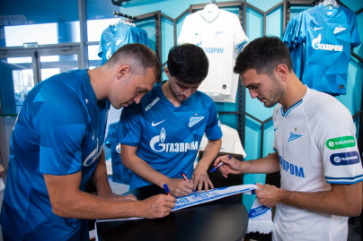 «Зенит» и Nike представляют новую игровую форму на «Газпром Арене»