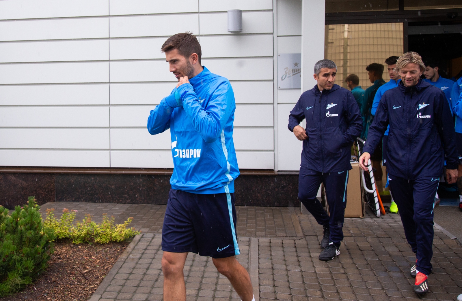 Первый день Алексея Сутормина в «Газпром»-Тренировочном центре