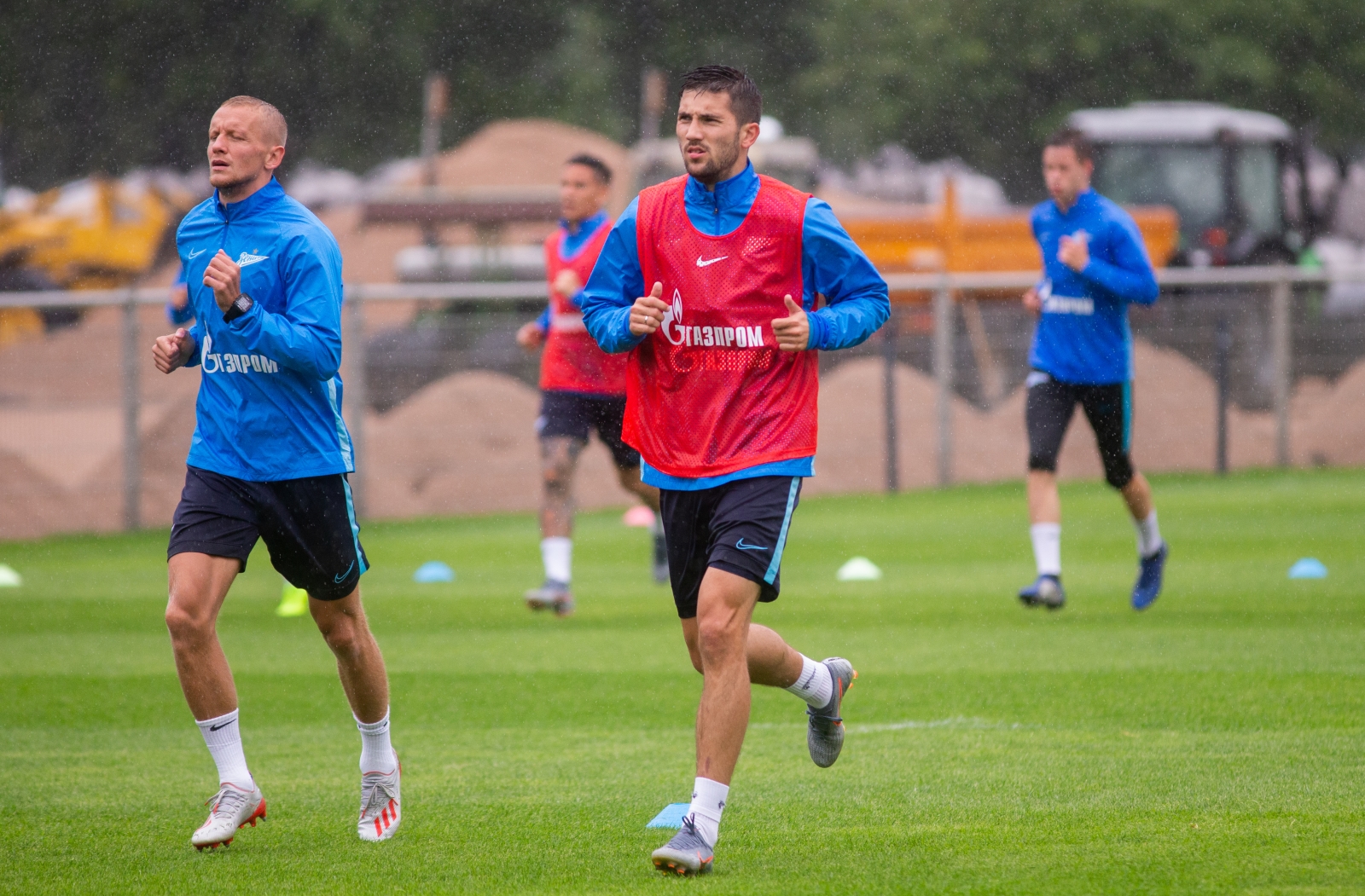 Первый день Алексея Сутормина в «Газпром»-Тренировочном центре