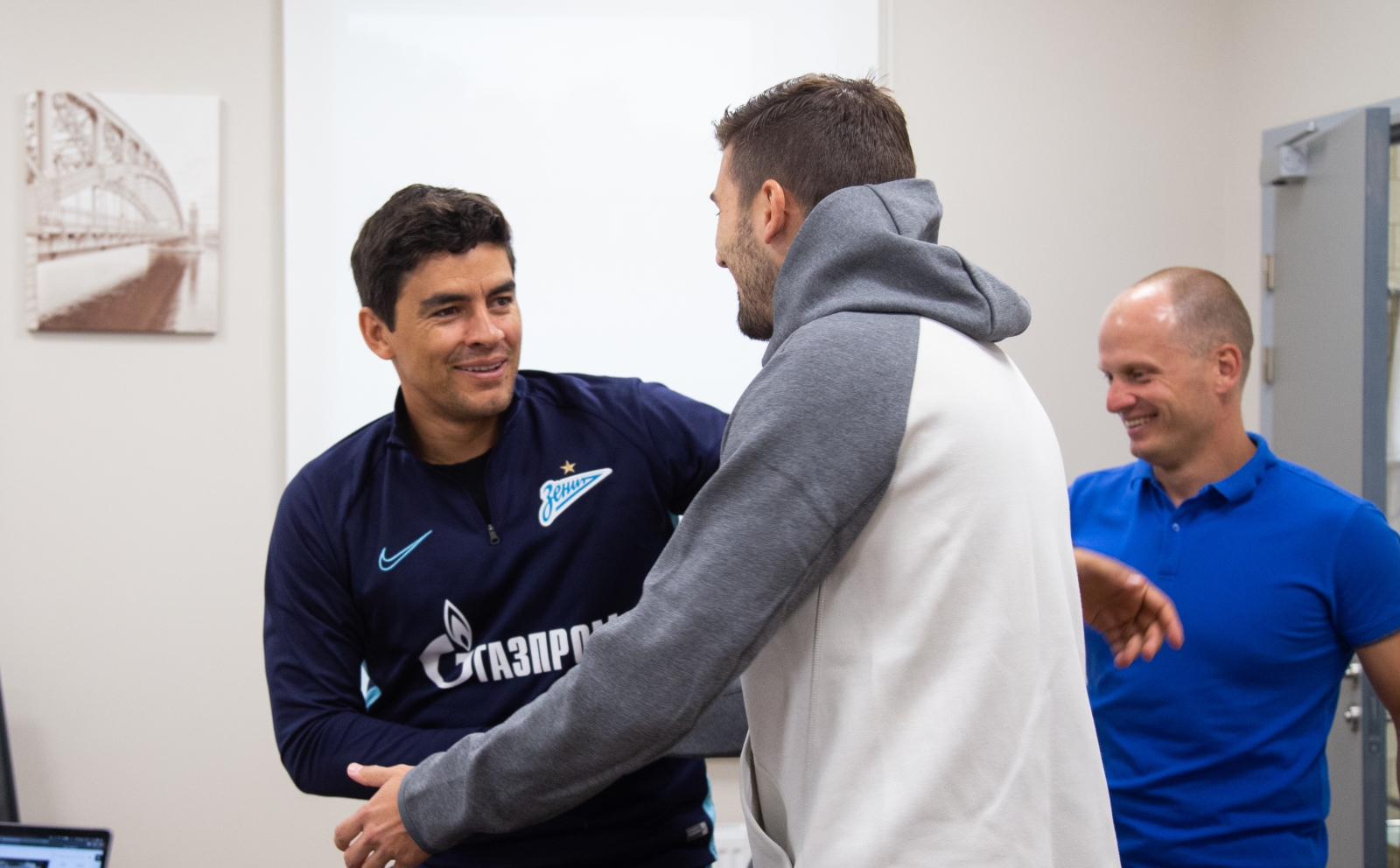 Первый день Алексея Сутормина в «Газпром»-Тренировочном центре