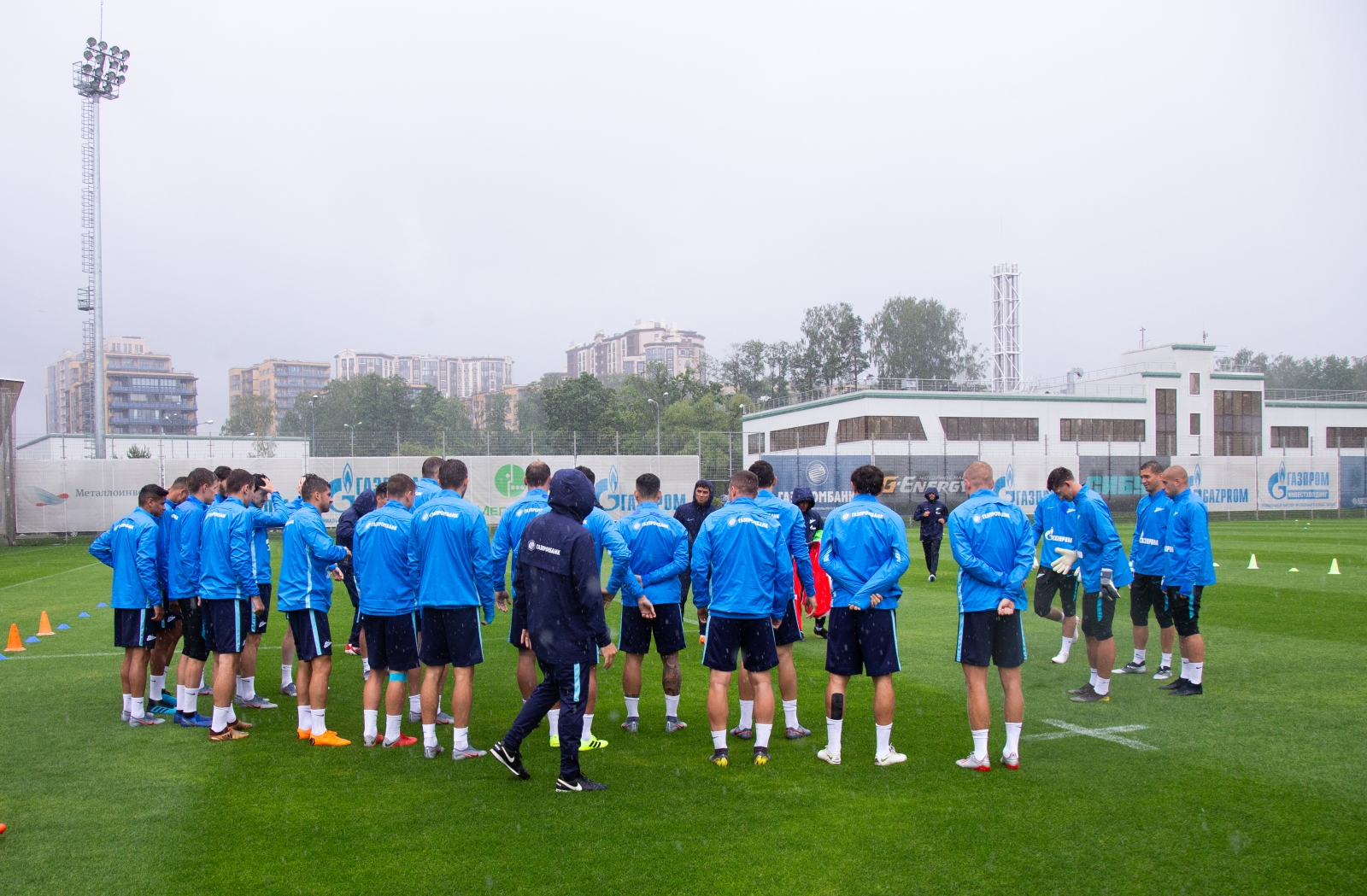 Первый день Алексея Сутормина в «Газпром»-Тренировочном центре