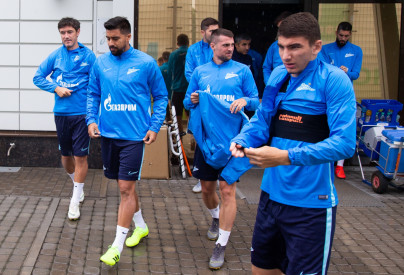 Первый день Алексея Сутормина в «Газпром»-Тренировочном центре