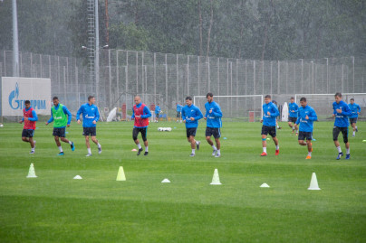 Первый день Алексея Сутормина в «Газпром»-Тренировочном центре