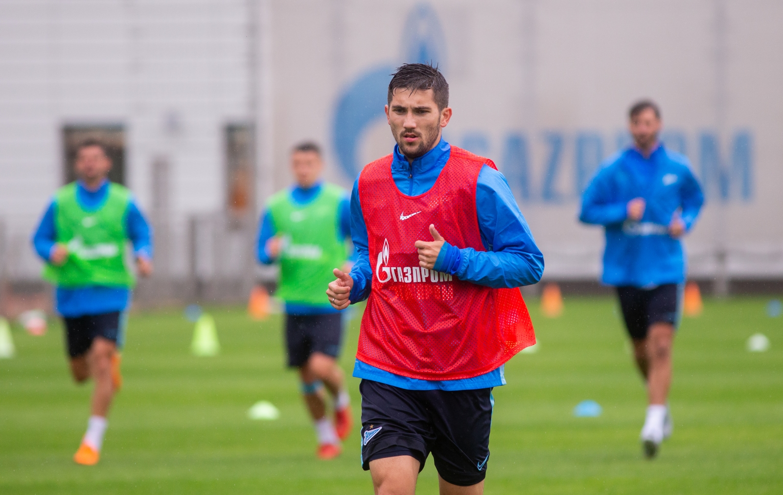 Первый день Алексея Сутормина в «Газпром»-Тренировочном центре