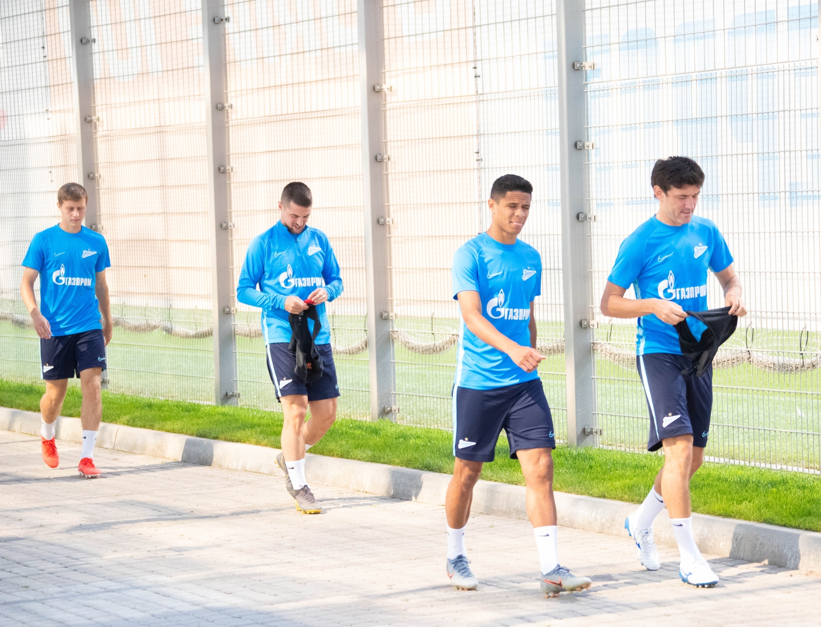 Открытая тренировка «Зенита» перед матчем с ФК «Оренбург»