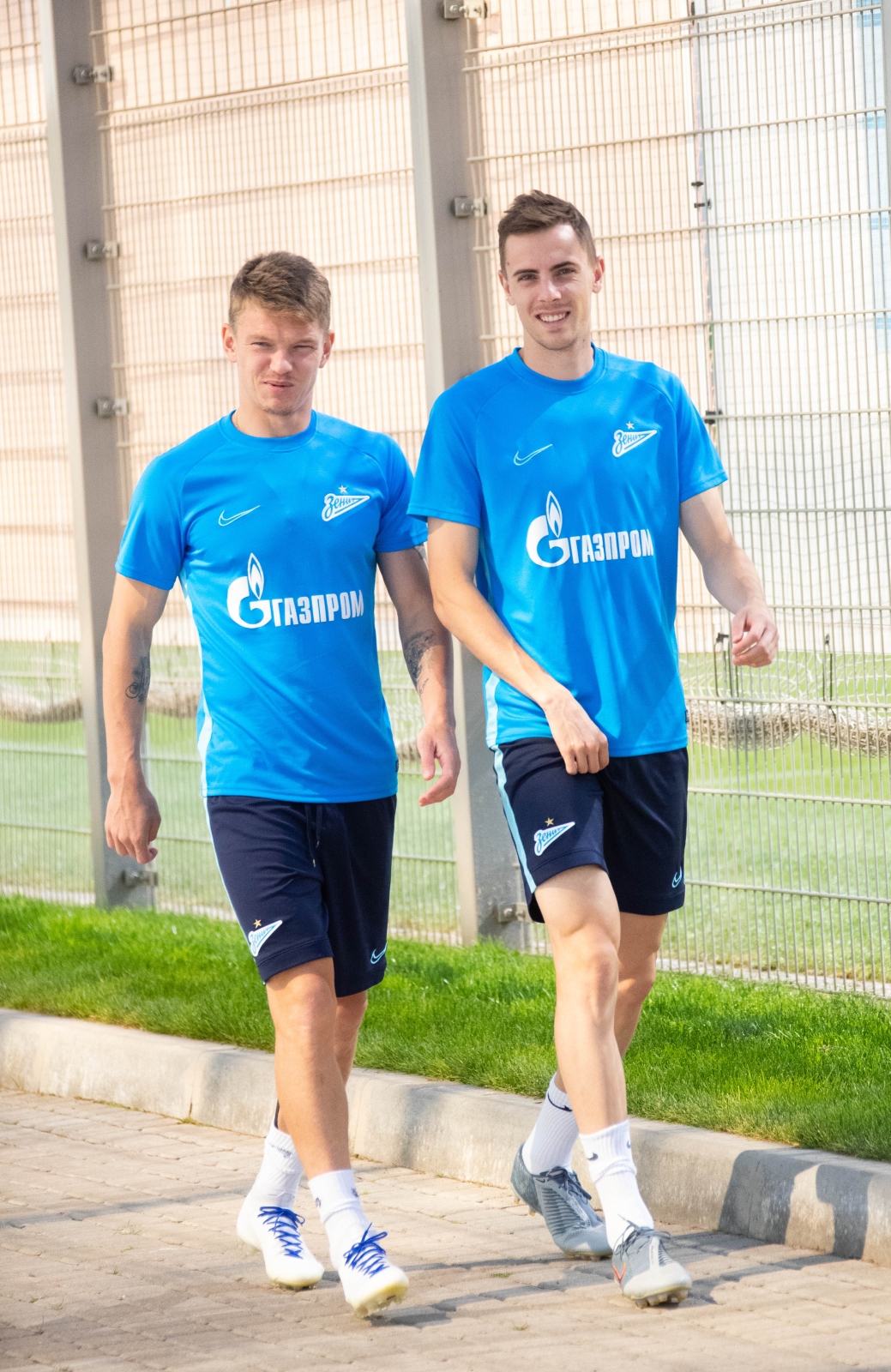 Открытая тренировка «Зенита» перед матчем с ФК «Оренбург»