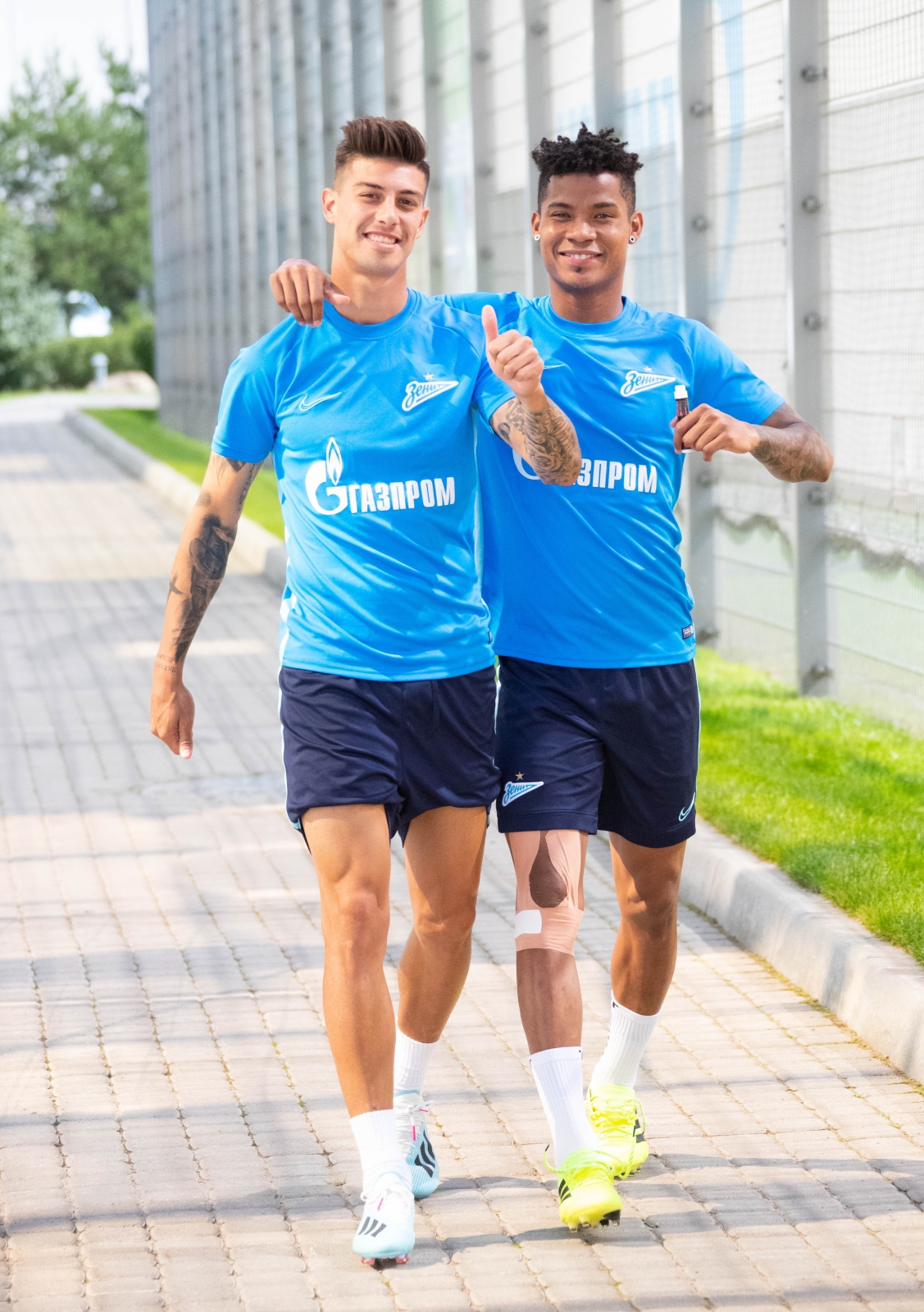 Открытая тренировка «Зенита» перед матчем с ФК «Оренбург»