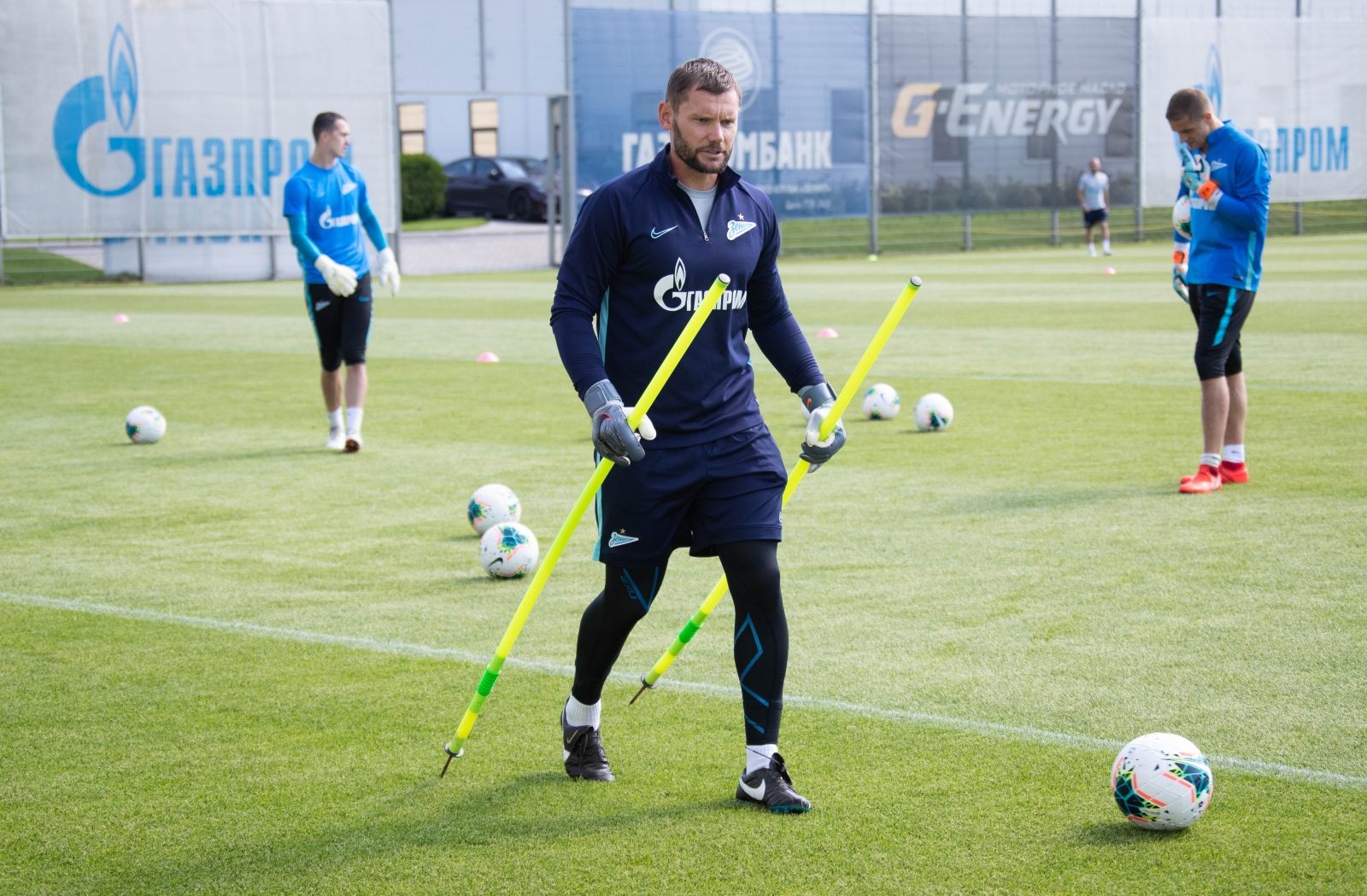 Открытая тренировка «Зенита» перед матчем с ФК «Оренбург»