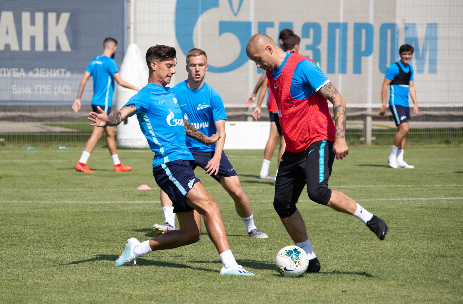 Открытая тренировка «Зенита» перед матчем с ФК «Оренбург»