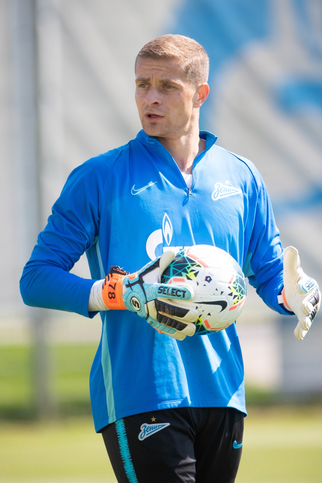 Открытая тренировка «Зенита» перед матчем с ФК «Оренбург»