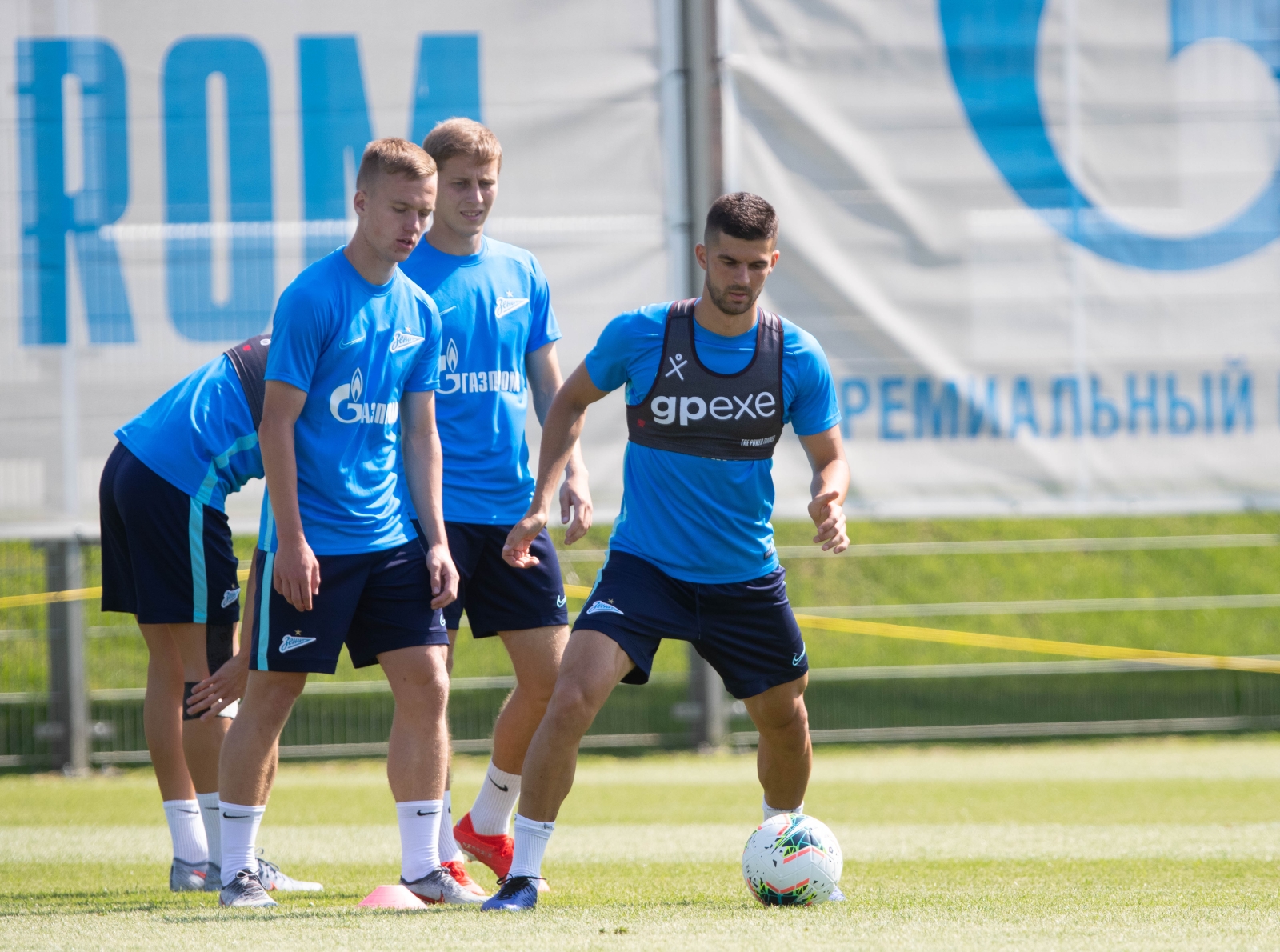 Открытая тренировка «Зенита» перед матчем с ФК «Оренбург»