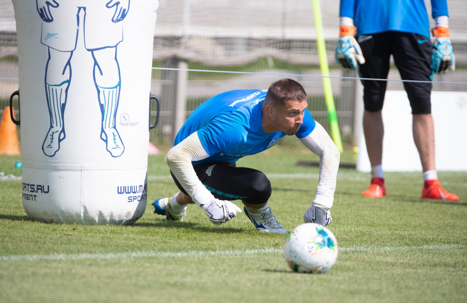 Открытая тренировка «Зенита» перед матчем с ФК «Оренбург»