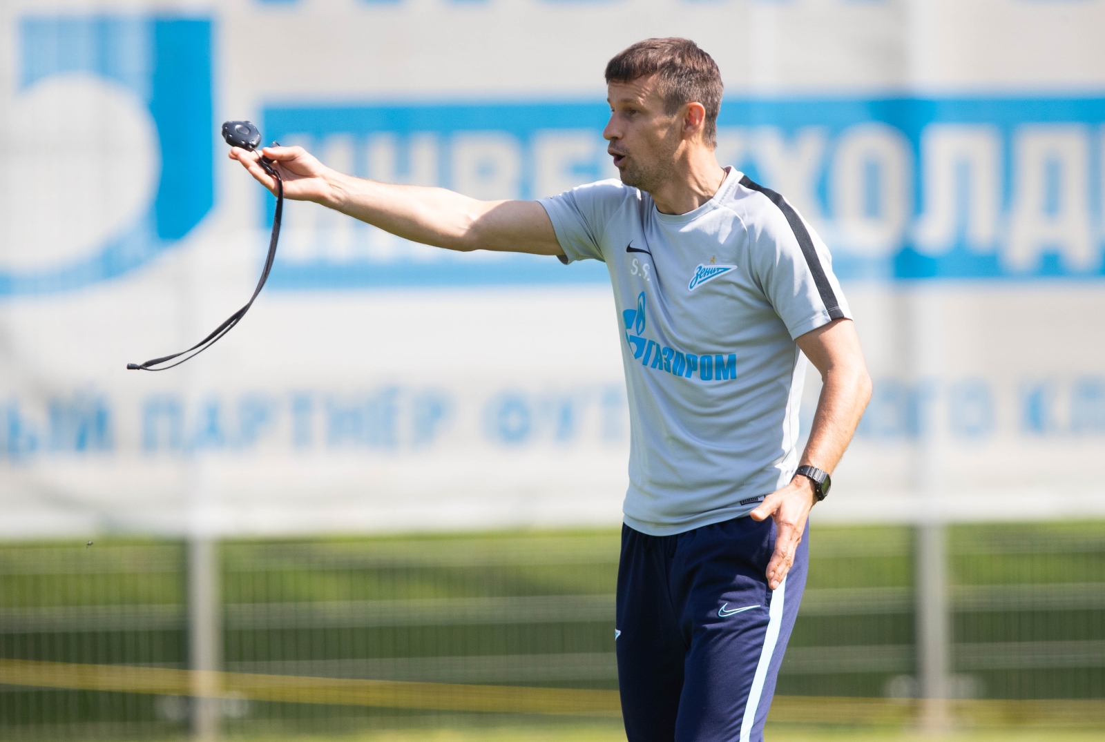 Открытая тренировка «Зенита» перед матчем с ФК «Оренбург»