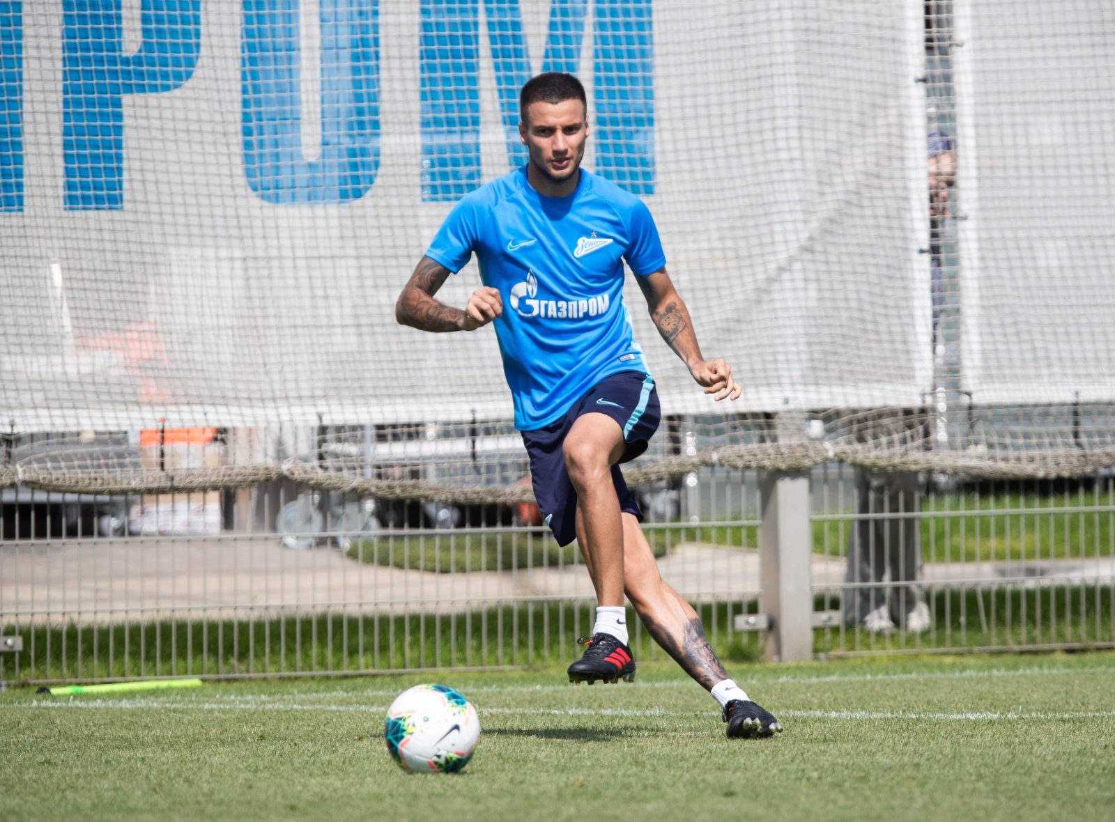 Открытая тренировка «Зенита» перед матчем с ФК «Оренбург»