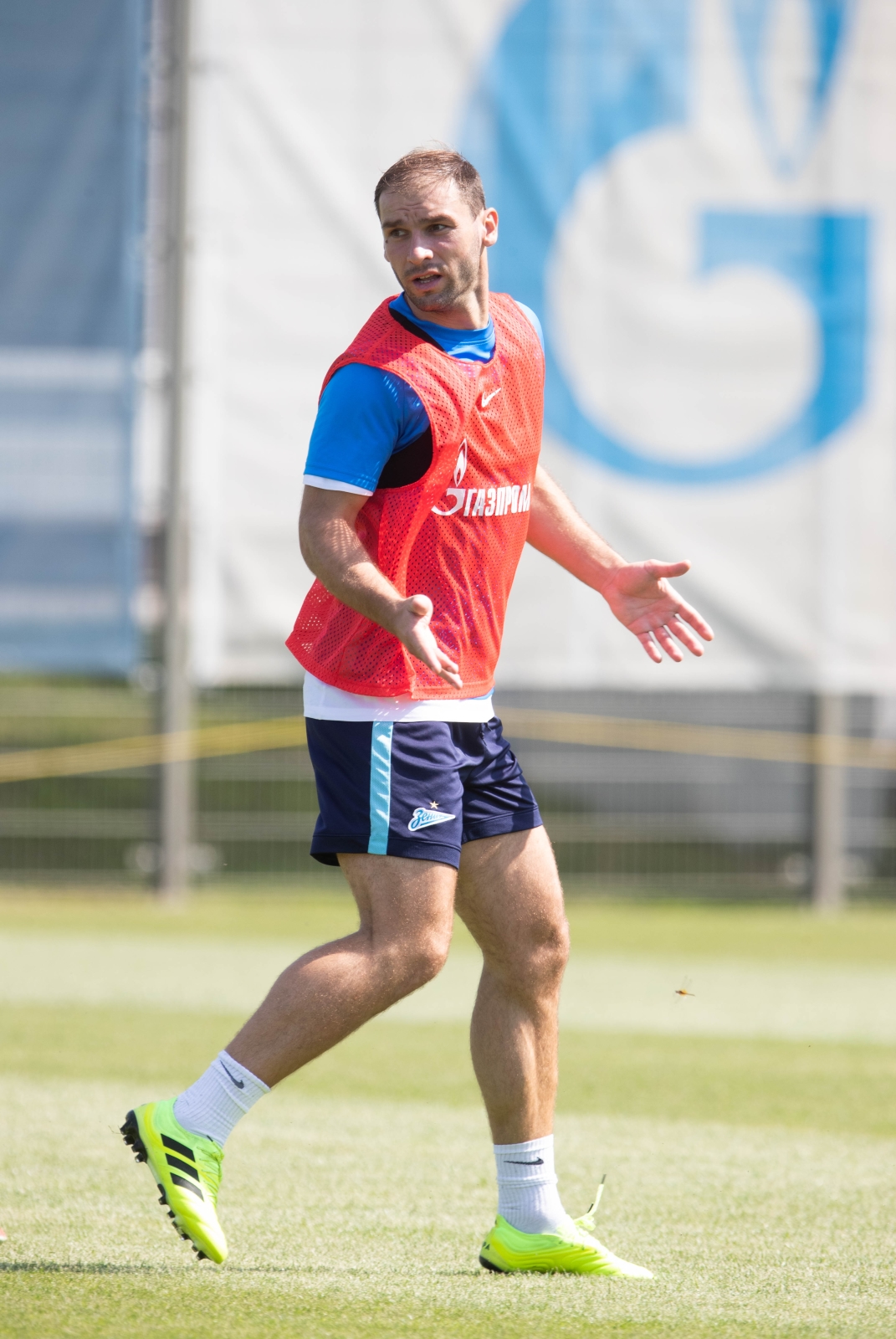 Открытая тренировка «Зенита» перед матчем с ФК «Оренбург»