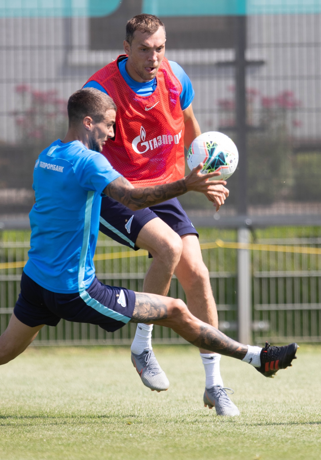Открытая тренировка «Зенита» перед матчем с ФК «Оренбург»