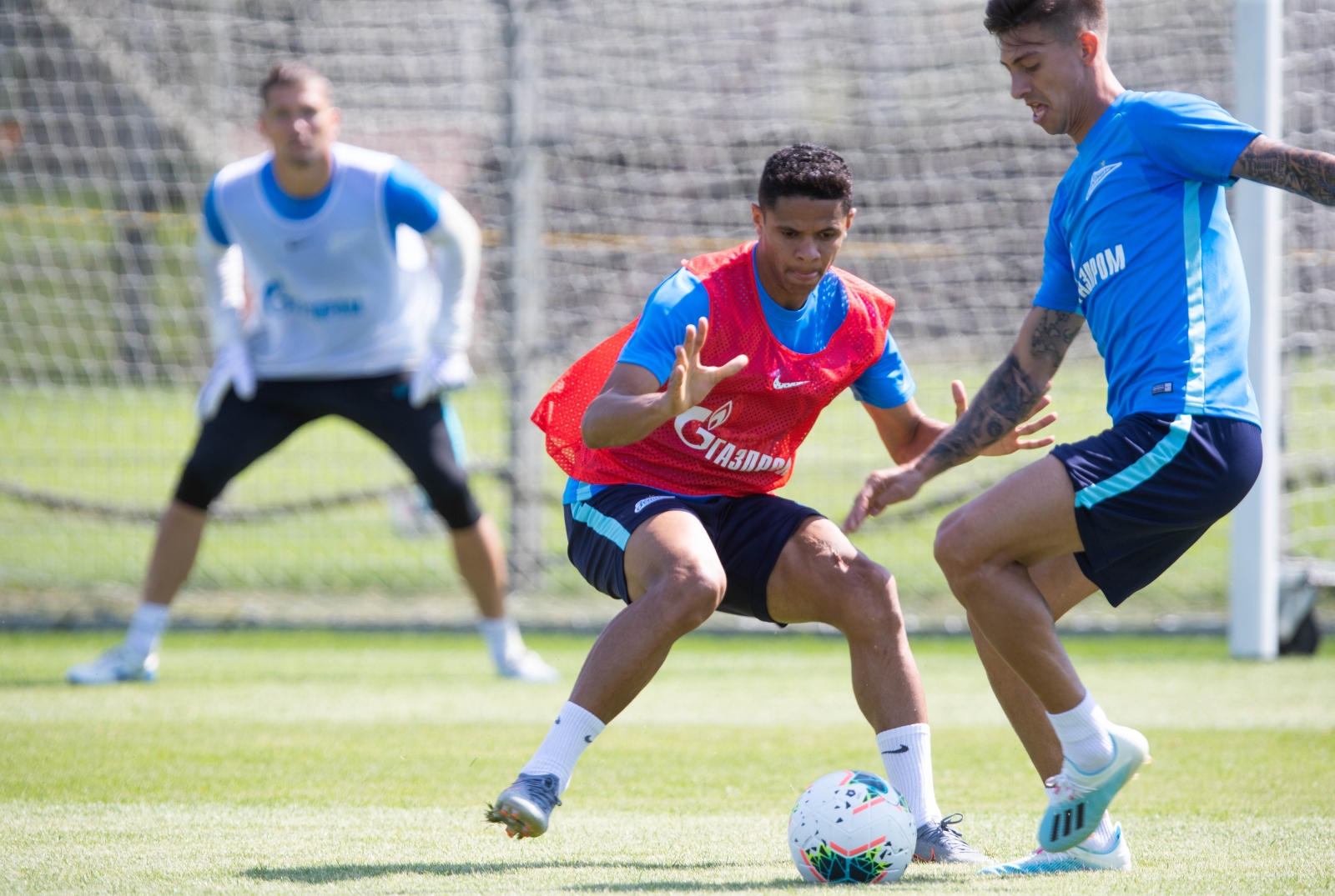 Открытая тренировка «Зенита» перед матчем с ФК «Оренбург»