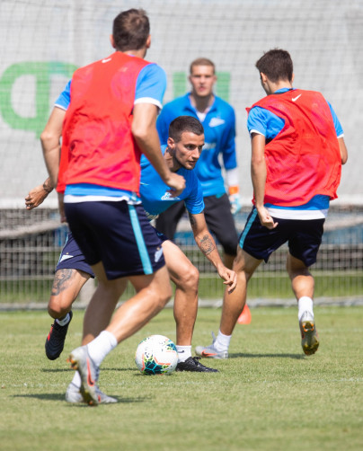 Открытая тренировка «Зенита» перед матчем с ФК «Оренбург»