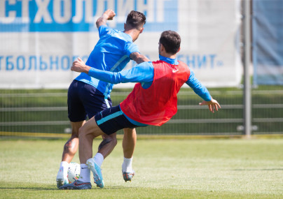 Открытая тренировка «Зенита» перед матчем с ФК «Оренбург»