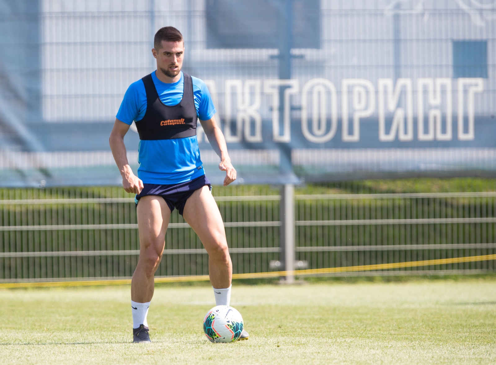 Открытая тренировка «Зенита» перед матчем с ФК «Оренбург»