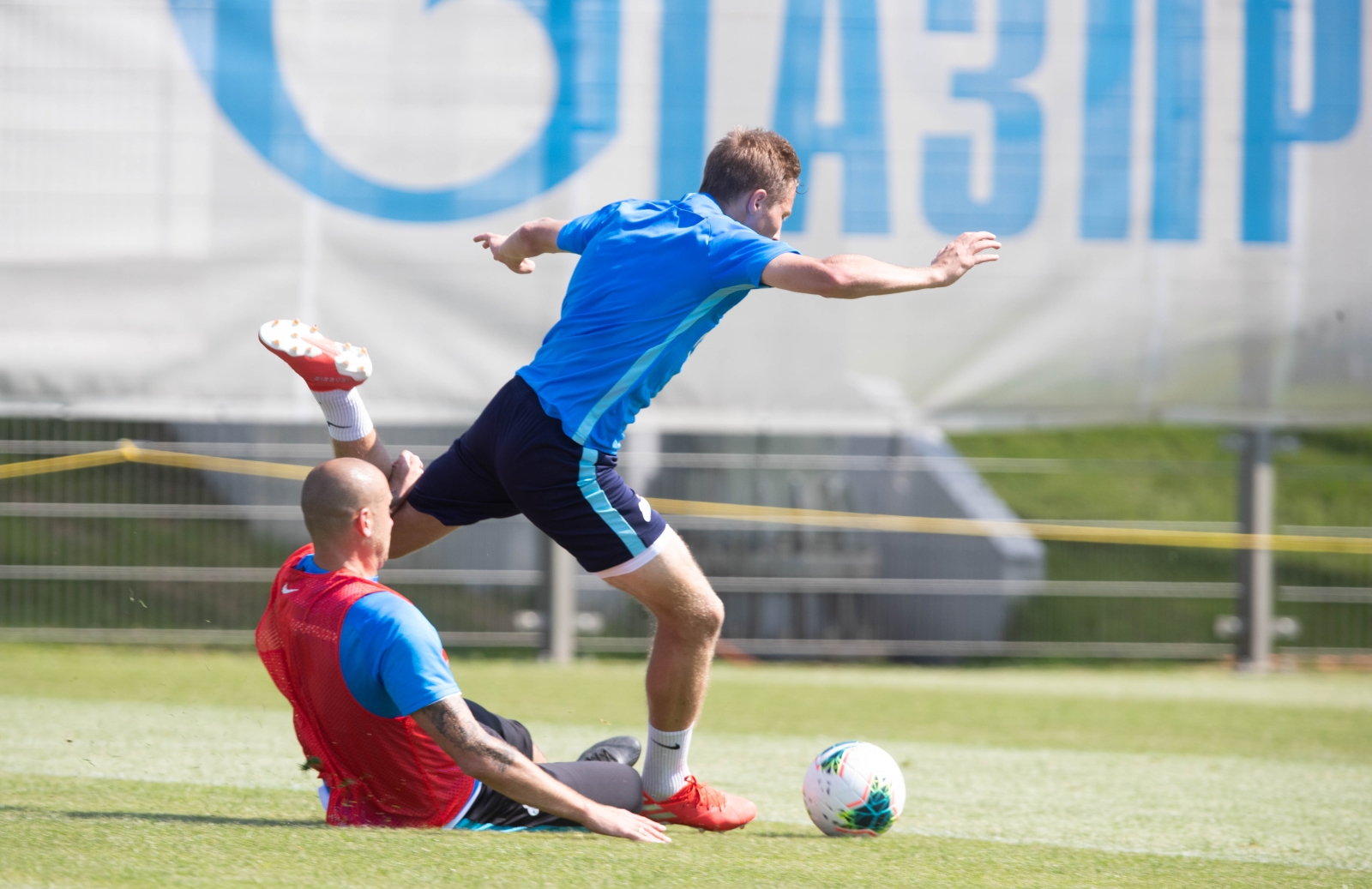 Открытая тренировка «Зенита» перед матчем с ФК «Оренбург»