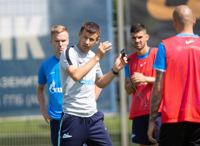 Открытая тренировка «Зенита» перед матчем с ФК «Оренбург»