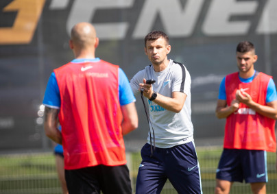 Открытая тренировка «Зенита» перед матчем с ФК «Оренбург»