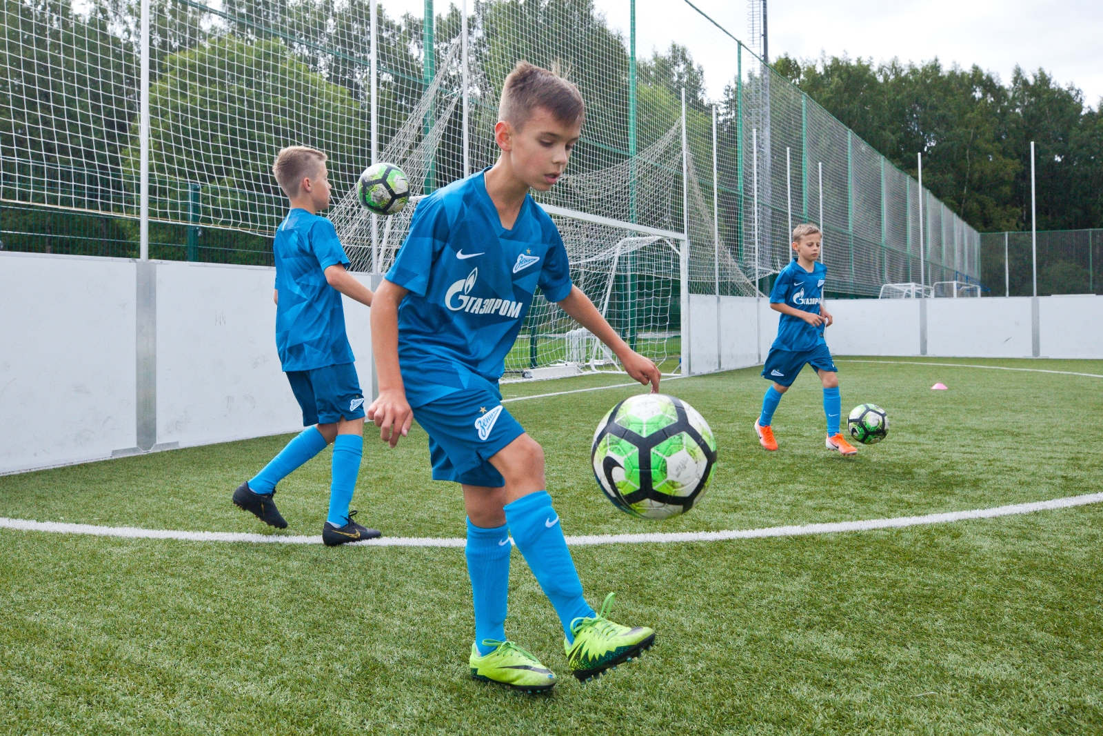 Андрей Аршавин провел тренировку для победителей «Большого фестиваля футбола»