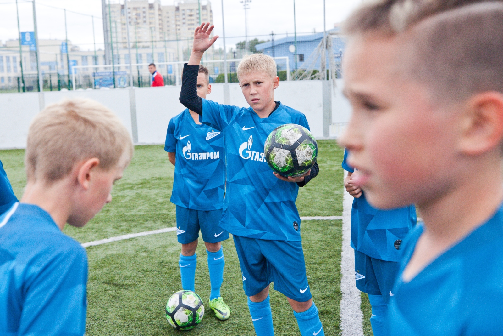 Андрей Аршавин провел тренировку для победителей «Большого фестиваля футбола»