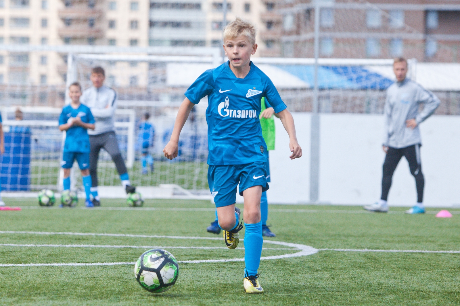 Андрей Аршавин провел тренировку для победителей «Большого фестиваля футбола»