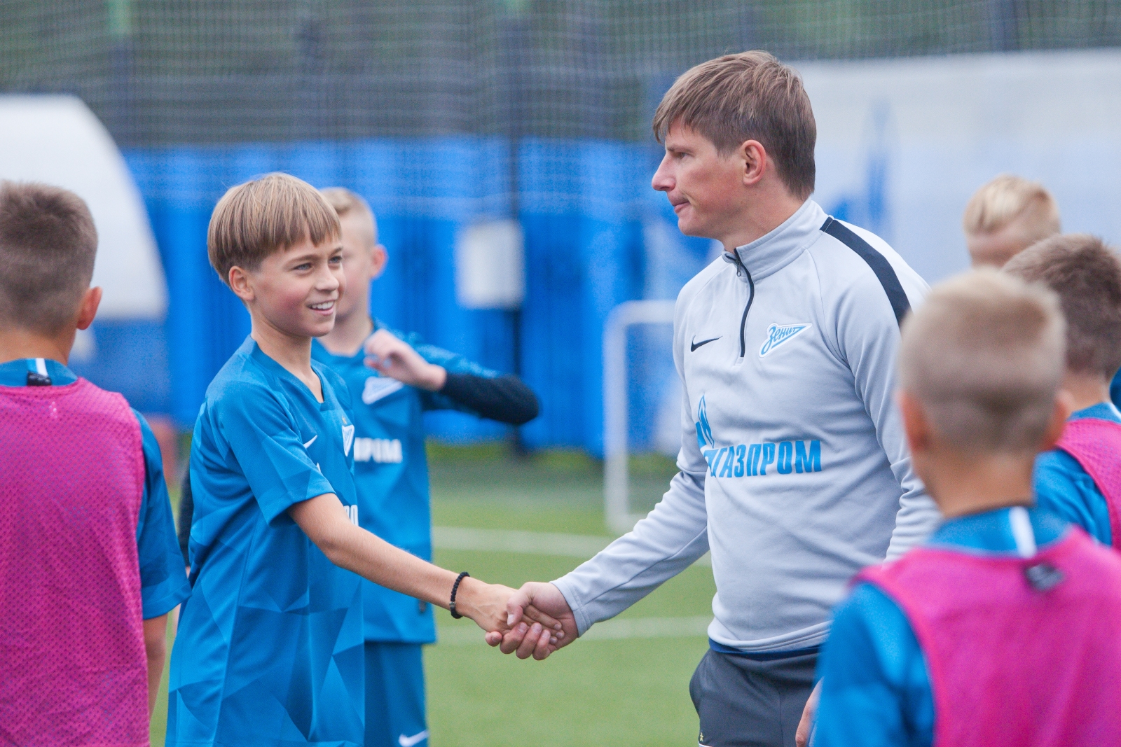 Андрей Аршавин провел тренировку для победителей «Большого фестиваля футбола»