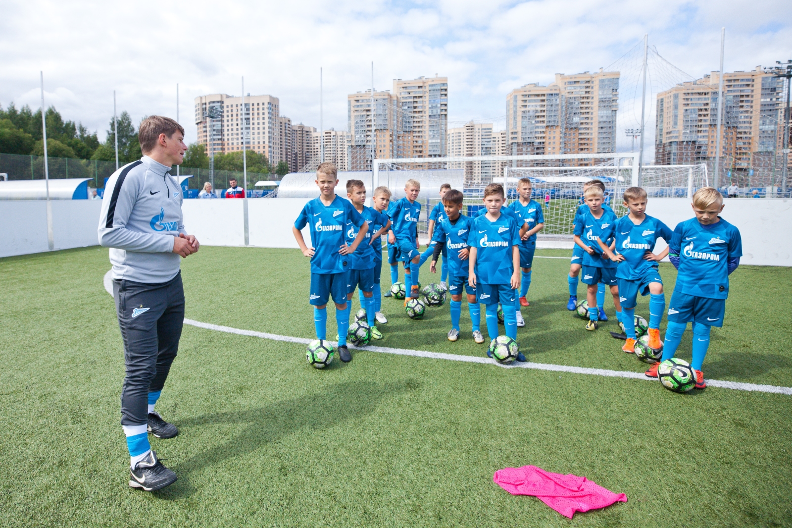 Андрей Аршавин провел тренировку для победителей «Большого фестиваля футбола»
