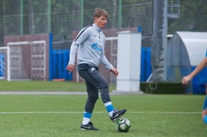 Андрей Аршавин провел тренировку для победителей «Большого фестиваля футбола»