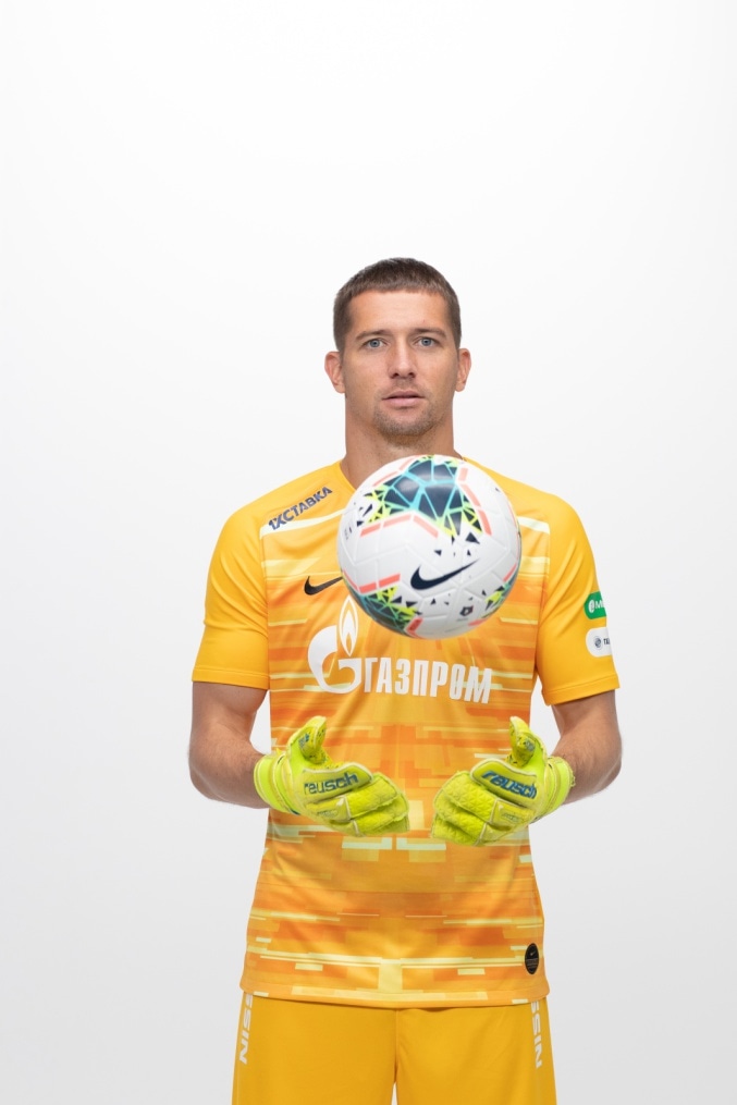 Фотосессия футболистов и тренеров основного состава ФК «Зенит» сезона 2019/20