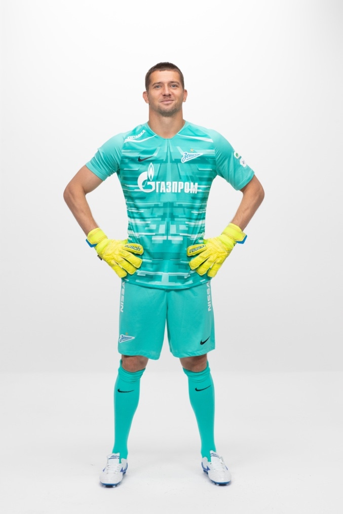 Фотосессия футболистов и тренеров основного состава ФК «Зенит» сезона 2019/20