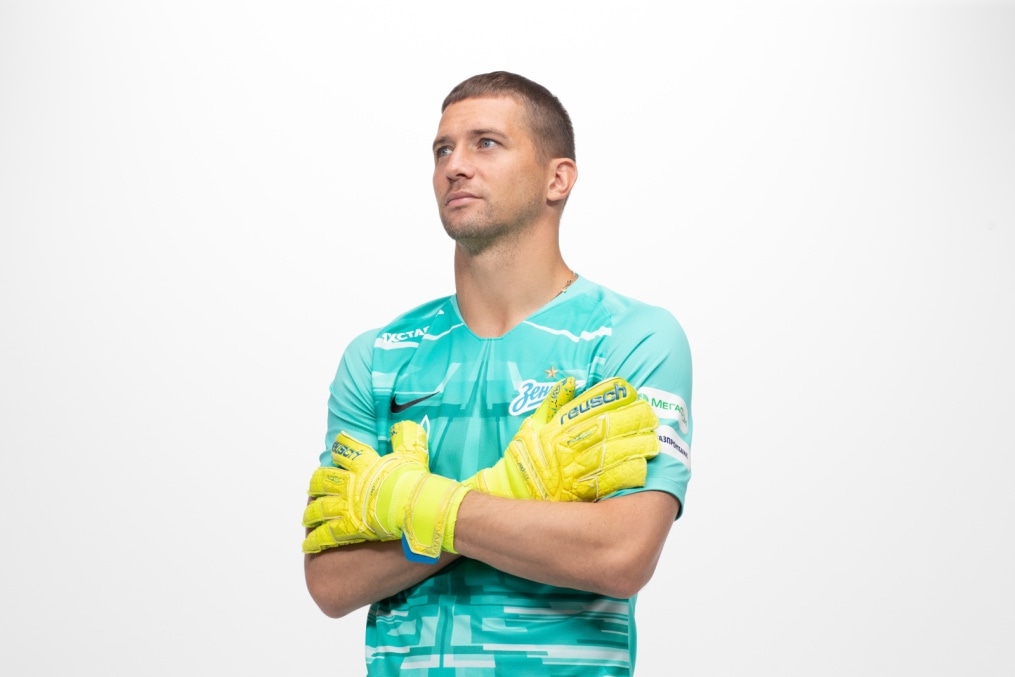 Фотосессия футболистов и тренеров основного состава ФК «Зенит» сезона 2019/20