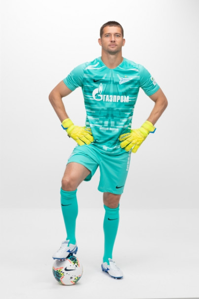 Фотосессия футболистов и тренеров основного состава ФК «Зенит» сезона 2019/20