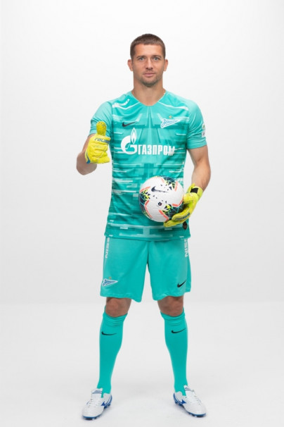 Фотосессия футболистов и тренеров основного состава ФК «Зенит» сезона 2019/20