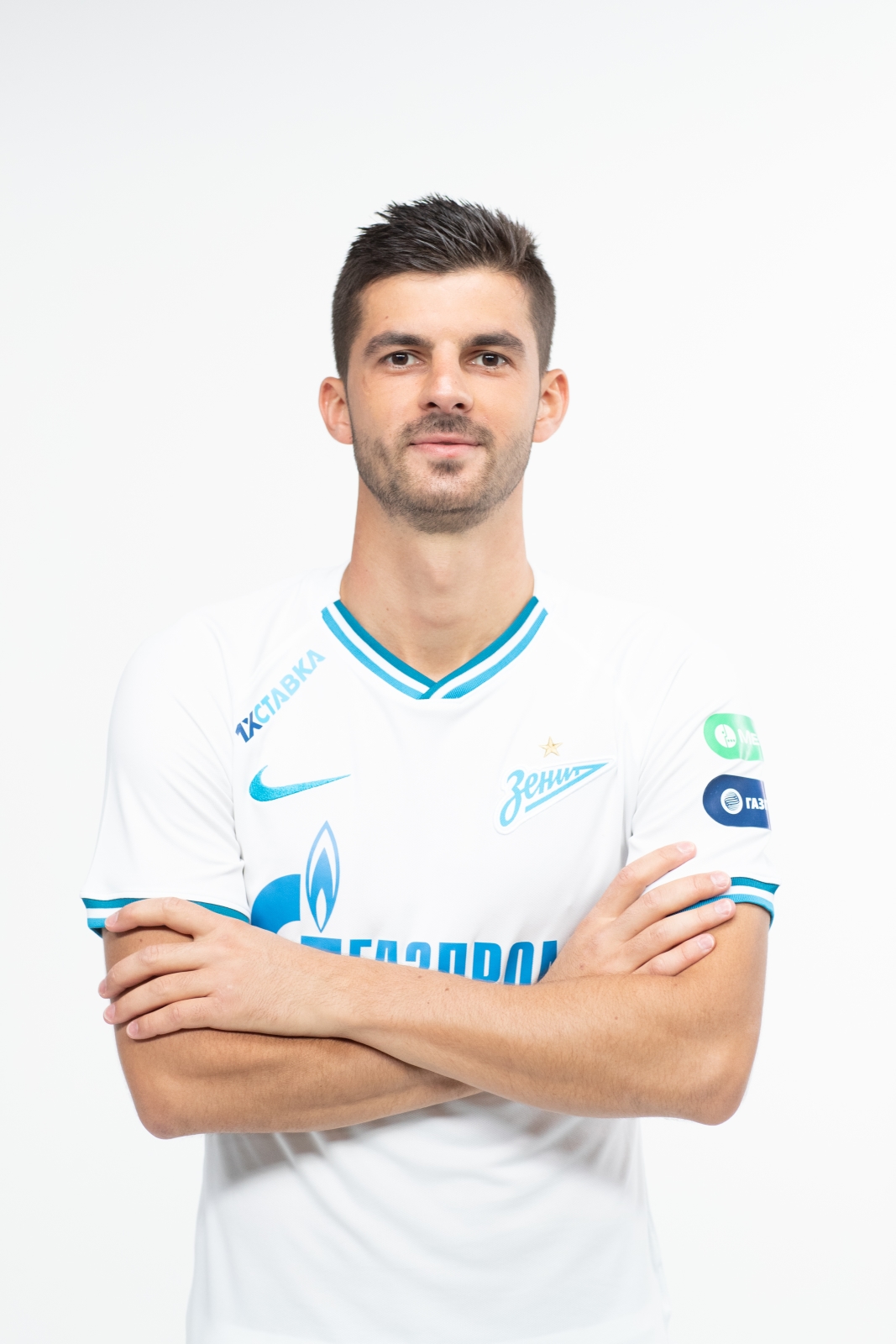 Фотосессия футболистов и тренеров основного состава ФК «Зенит» сезона 2019/20