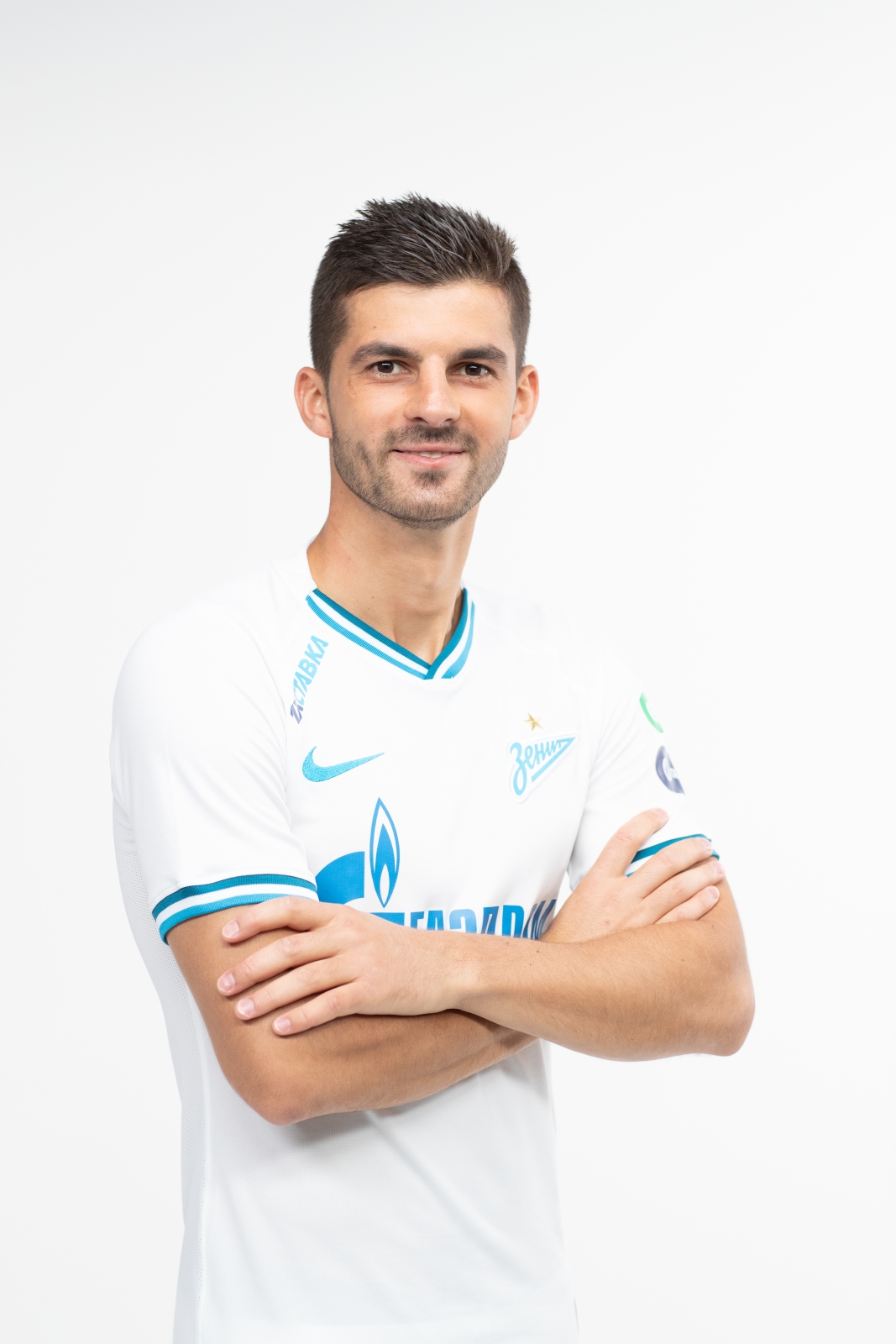 Фотосессия футболистов и тренеров основного состава ФК «Зенит» сезона 2019/20