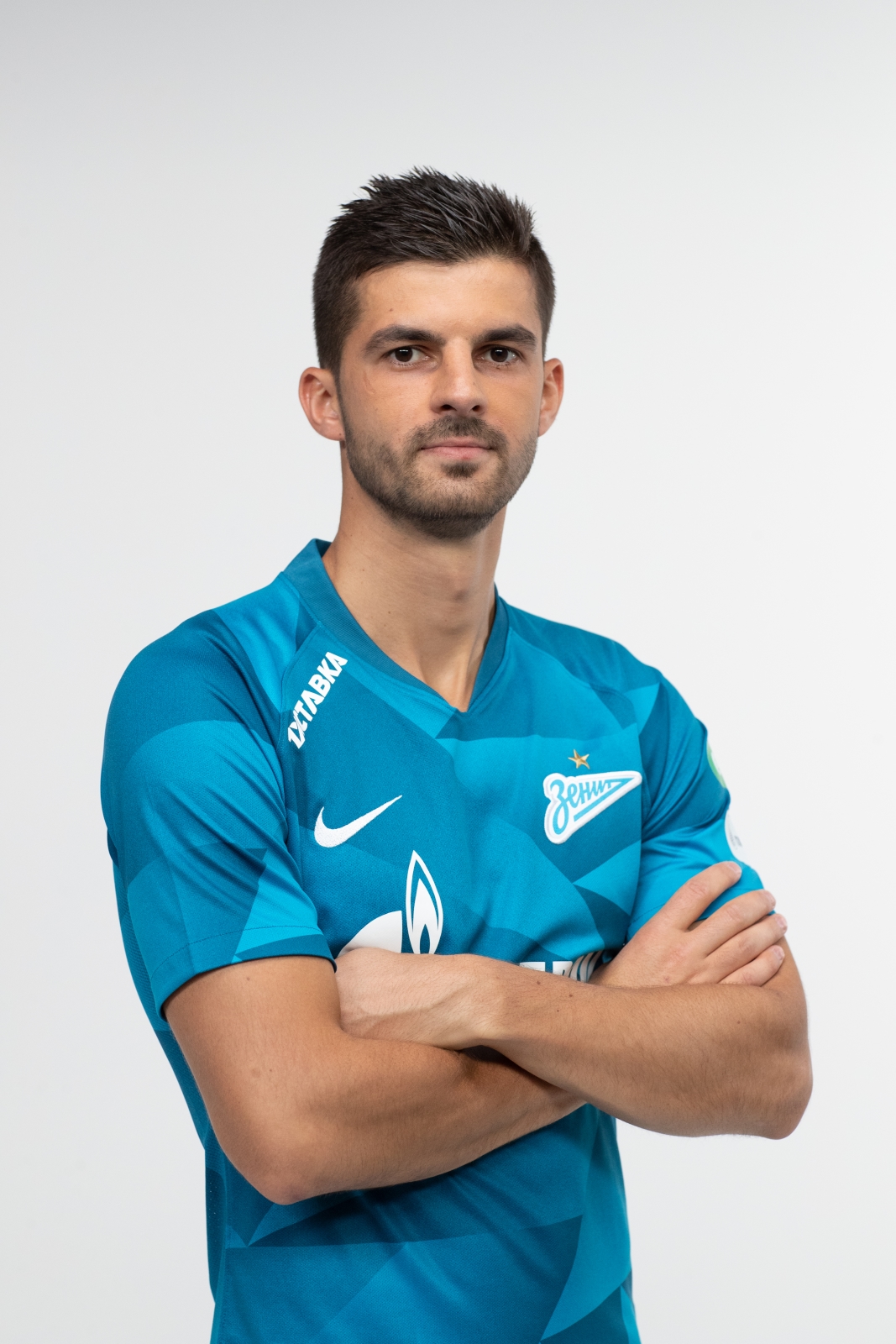 Фотосессия футболистов и тренеров основного состава ФК «Зенит» сезона 2019/20